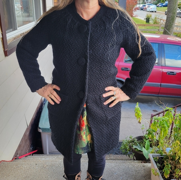 Vintage Kenzie knitted coat. A classic design size small - Picture 6 of 7